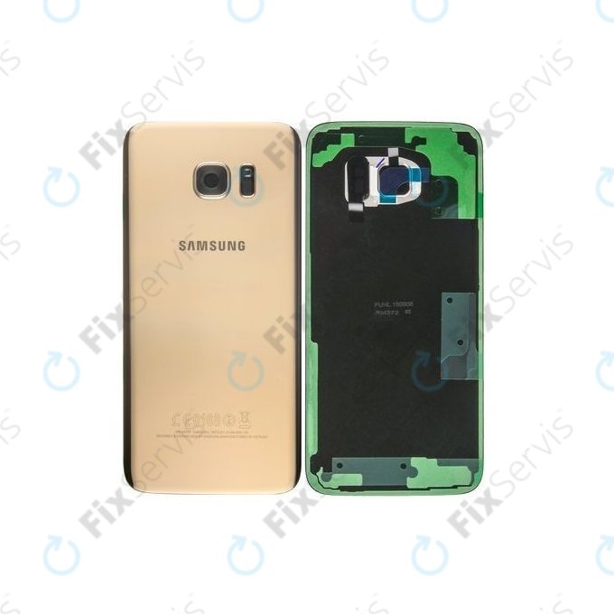Samsung Galaxy S7 Edge G935F - Batériový Kryt (Gold) - GH82-11346C Genuine Service Pack