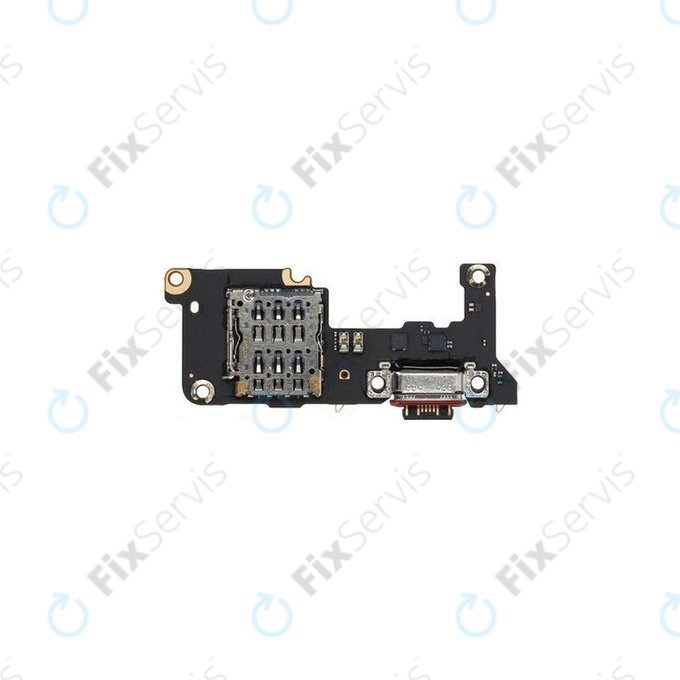 Nabíjací konektor so SIM čítačkou a doskou pre Xiaomi 15T 5G, 5600040O12A00, Genuine Service Pack