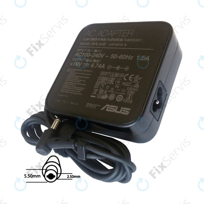 Nabíjací adaptér pre Asus, B0A001-00051000, 90W, 19V, Genuine Service Pack