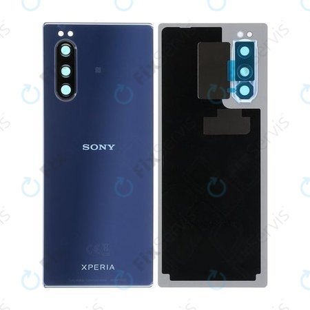 Sony Xperia 5 - Batériový Kryt (Blue) - 1319-9509 Genuine Service Pack