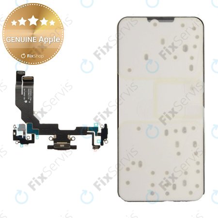 Nabíjací Konektor + Flex Kábel pre iPhone 16e | Black | 923-12009 | Genuine Apple