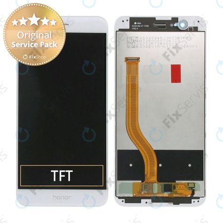 Huawei Honor 8 Pro - LCD Displej + Dotykové Sklo + Rám (Sunrise Gold) - 02351FPR Genuine Service Pack