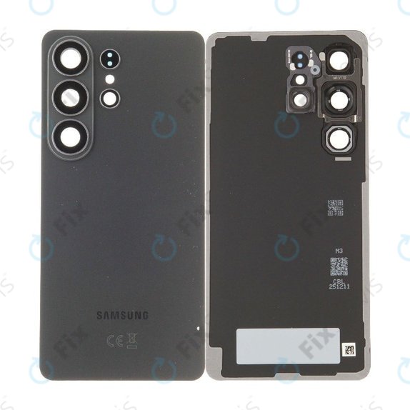 Batériový kryt pre Samsung S26 Ultra, Black, GH82-38884A, Genuine Service Pack