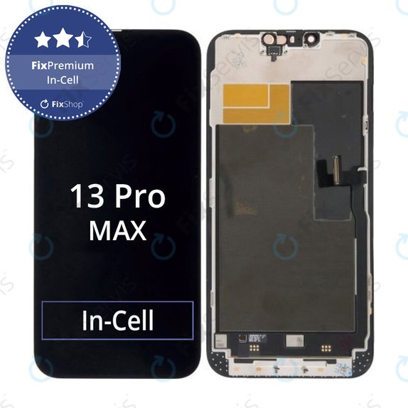 Displej In-Cell FHD pre iPhone 13 Pro Max, Dotykové sklo s rámom, FixPremium