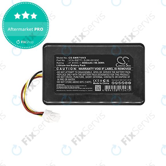 Samsung PowerBot R7040 - Batéria VCA-RBT71, DJ96-00193C, DJ96-00202A Li-Ion 21.6V 4600mAh HQ