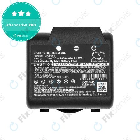 Batéria pre Imet BE5500, 2000mAh, Ni-MH, 3.6V, AS060, HQ