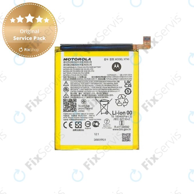 Motorola Moto E20 XT2155-3 - Batéria NT40 4000mAh - SB18D15207 Genuine Service Pack