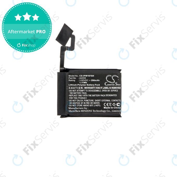 Apple Watch 4 44mm - Batéria A2059 290mAh HQ