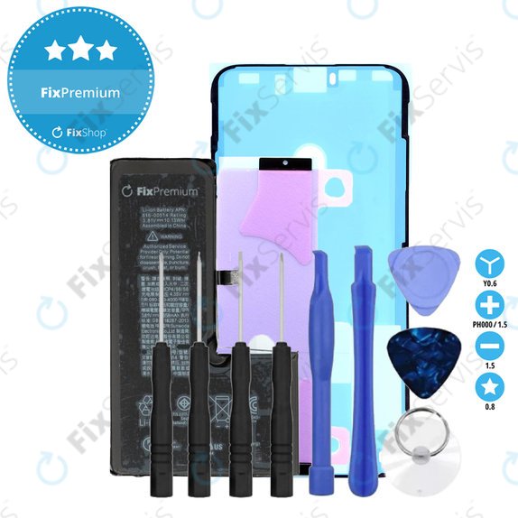 Batéria pre iPhone XS, 2658mAh, Lepka (Adhesive), Náradie, FixPremium