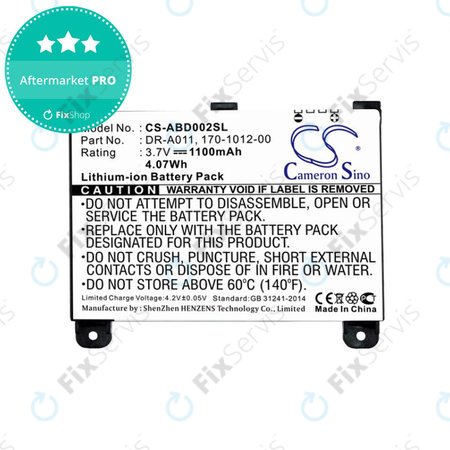 Batéria pre Amazon Kindle 2, 1100mAh, Li-Ion, 3.7V, DR-A011, HQ