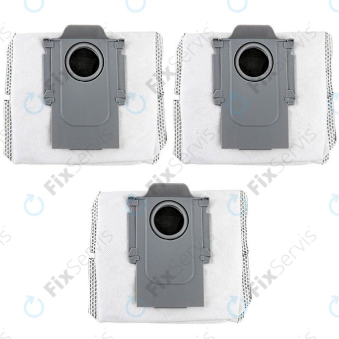 Vrecko do vysávača, 3 ks, Aktívne uhlie pre Xiaomi Roborock Q-series