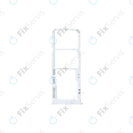 Samsung Galaxy A30s A307F - SIM + SD Slot (Prism Crush White) - GH98-44769D Genuine Service Pack