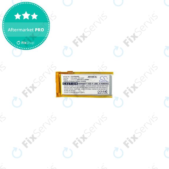 Apple iPod Nano (4th Gen) - Batéria 616-0405 240mAh HQ