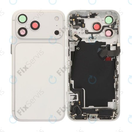 Zadný Housing pre iPhone 17 Pro, Silver