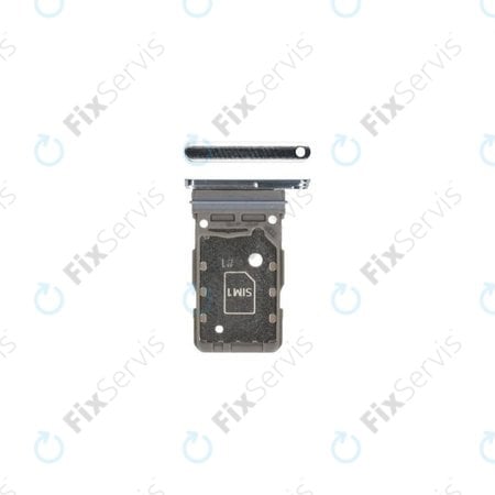 Samsung Galaxy S21 G991B - SIM Slot (Phantom White) - GH98-46193F Genuine Service Pack