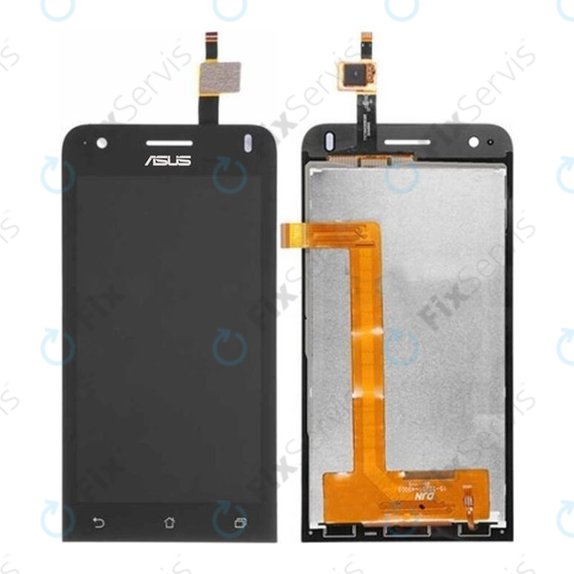 Asus Zenfone C ZC451CG - LCD Displej + Dotykové Sklo + Rám (Black) TFT