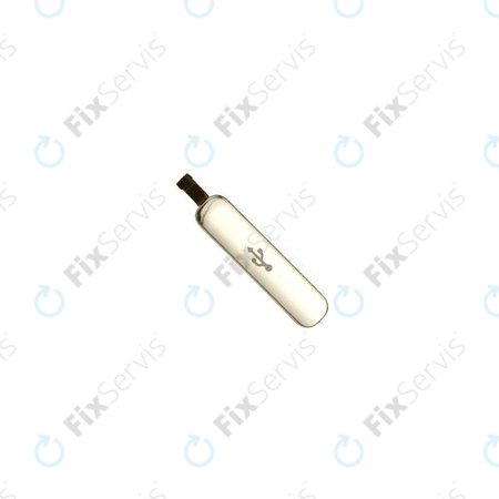Samsung Galaxy S5 G900F - USB Krytka Nabíjacieho Konektora (Copper Gold)