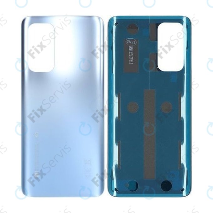 Xiaomi Mi 10T 5G, Mi 10T Pro 5G - Batériový Kryt (Lunar Silver) - 55050000F54J Genuine Service Pack