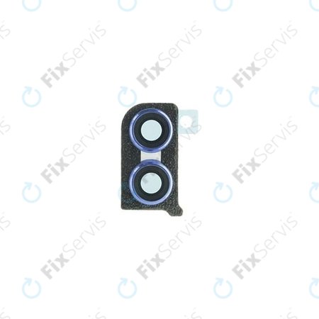 Huawei Honor 8X - Rám Sklíčka Zadnej Kamery (Blue) - 51661KXA Genuine Service Pack