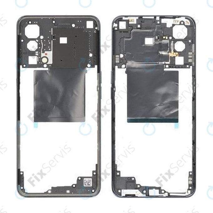 OnePlus Nord CE 5G - Stredný Rám (Charcoal Ink) - 2011100305 Genuine Service Pack