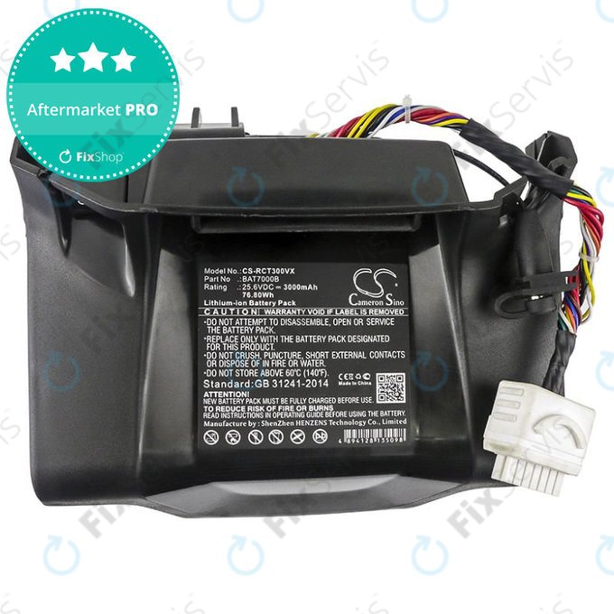 Batéria pre Robomow City MC300, 400, 500, 800, 1000, 1200, 3000mAh, Li-Ion, 25.6V, BAT7000B, HQ