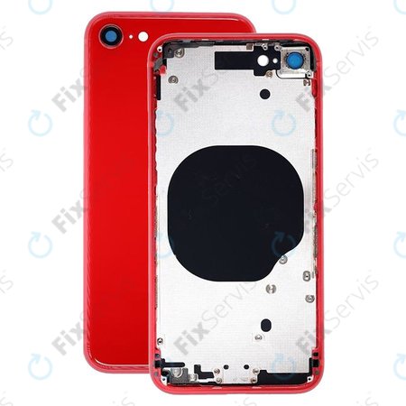 Apple iPhone 8 - Zadný Housing (Red)