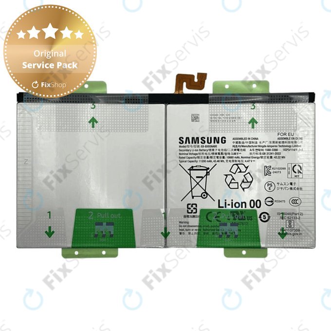 Samsung Galaxy Tab S10 Ultra X920, X926B - Batéria EB-BX926ABE 11200mAh - GH82-35940A Genuine Service Pack