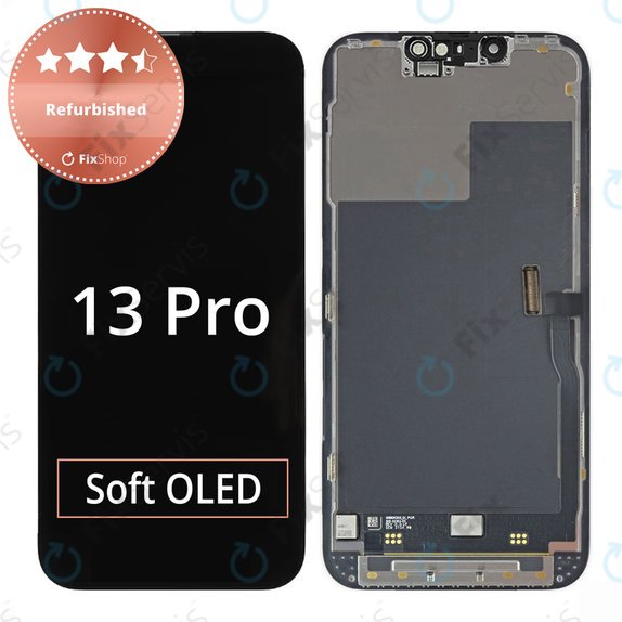 Displej pre iPhone 13 Pro, Dotykové sklo s rámom, Refurbished