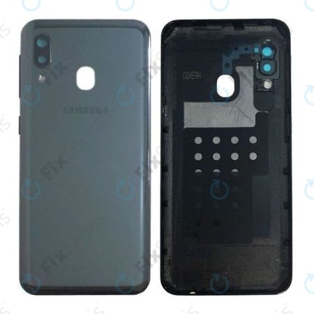 Samsung Galaxy A20e A202F - Batériový Kryt (Black) - GH82-20125A Genuine Service Pack
