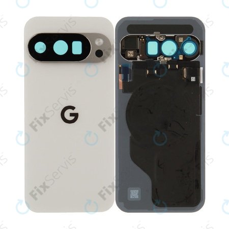 Batériový kryt pre Google Pixel 10 Pro, Porcelain, G949-01420-00, Genuine Service Pack