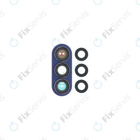 Samsung Galaxy Z Fold 7 F966B - Sklíčko Zadnej Kamery + Rám (Blue Shadow)