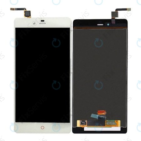 Nubia Z9 Max - LCD Displej + Dotykové Sklo (White) TFT