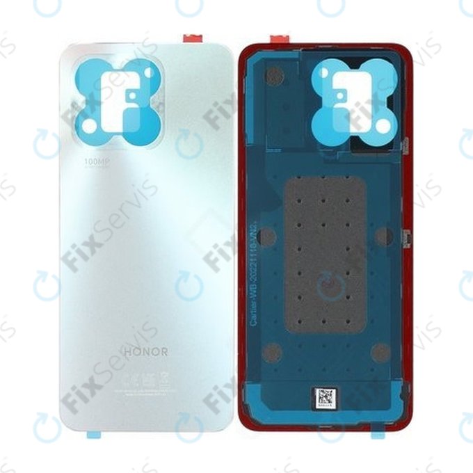 Honor X8a - Batériový Kryt (Titanium Silver) - 0235AEUR Genuine Service Pack
