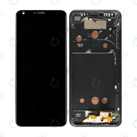 LG G6 H870 - LCD Displej + Dotykové Sklo + Rám (Čierna)