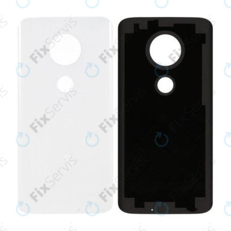 Motorola Moto G7 - Batériový Kryt (Clear White) - SL98C36951