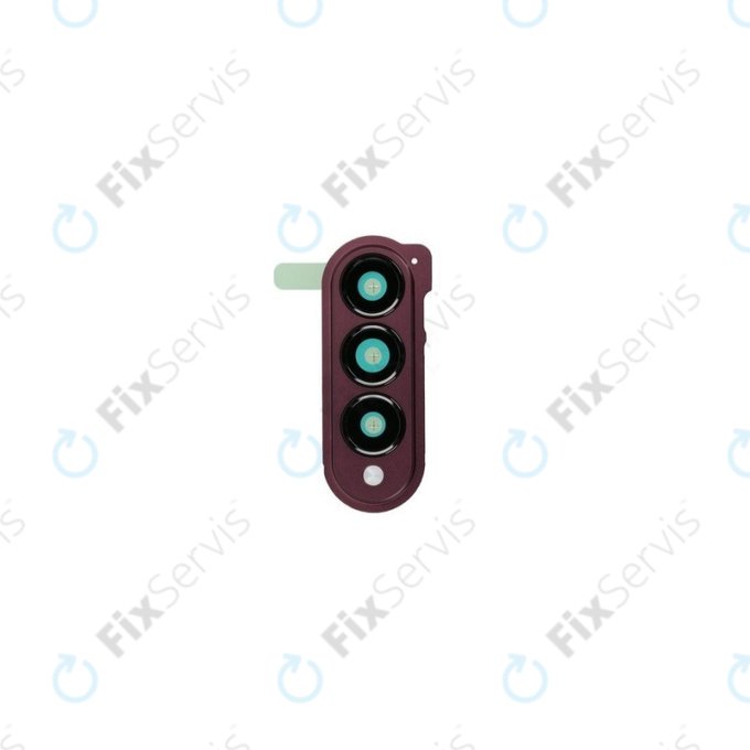 Samsung Galaxy Z Fold 4 F936B - Rám Sklíčka Zadnej Kamery (Burgundy) - GH82-29698D Genuine Service Pack