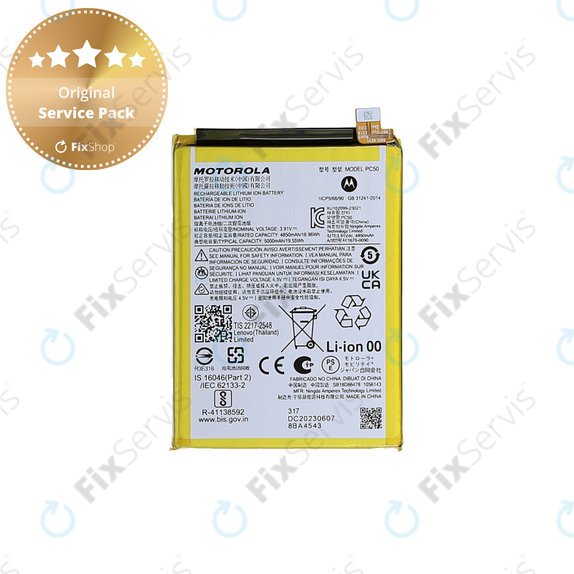 Motorola Moto G14, G54 - Batéria PC50 5000mAh - SB18E08688 Genuine Service Pack