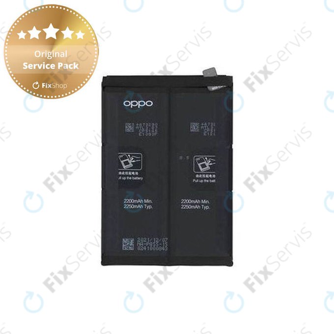 Oppo Reno 7 5G, Find X5 Lite - Batéria BLP855 4500mAh - 4200006 Genuine Service Pack