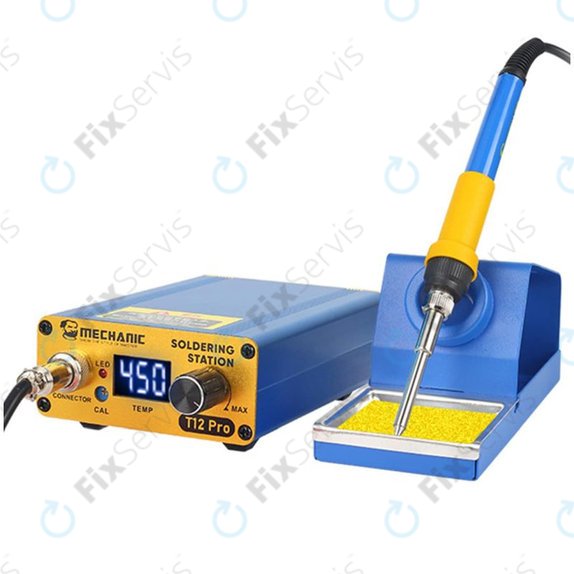 Mechanic T12 Pro - Digitálna Spájkovacia Stanica (Blue)