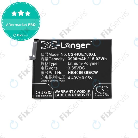 Batéria pre Huawei Y7, 3900mAh, Li-Pol, 3.85V, HB406689ECW, HQ