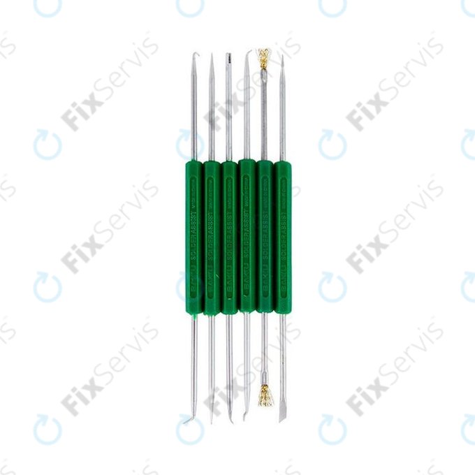 Baku BK-120 - Set Náradia na Opravu a Čistenie Obvodov (6ks)