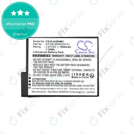 Batéria pre DJI Osmo Action 5, 1950mAh, Li-Ion, 3.87V, CP.OS.00000370.01, HQ