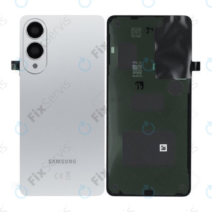 Samsung Galaxy S25 Edge - Batériový Kryt (Titanium Silver) - GH82-37202A Genuine Service Pack