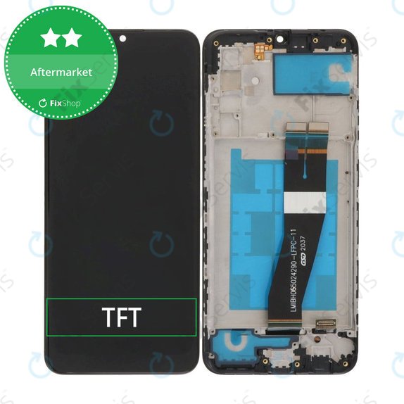 Samsung Galaxy A02s A025F - LCD Displej + Dotykové Sklo + Rám TFT