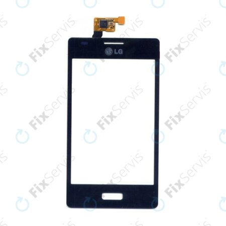 LG Optimus L5 E610 - Dotykové Sklo (Čierna) - EBD61345904 OEM
