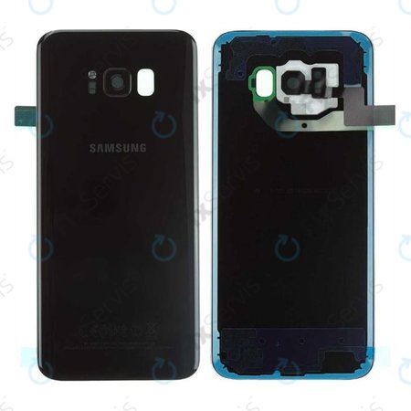 Samsung Galaxy S8 Plus G955F - Batériový Kryt (Midnight Black) - GH82-14015A Genuine Service Pack