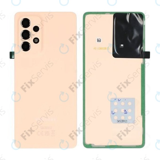 Samsung Galaxy A53 5G A536B - Batériový Kryt (Orange) - GH82-28017D Genuine Service Pack
