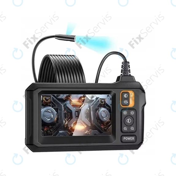 Priemyselná endoskopická kamera s 4,3" IPS displejom, 10m