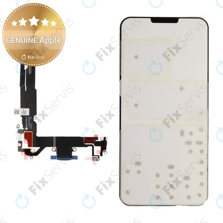Nabíjací Konektor + Flex Kábel pre iPhone 16 | Blue | 923-11225 | Genuine Apple