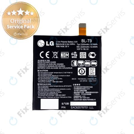 LG Nexus 5 D821 - Batéria BL-T9 2300mAh - EAC62078701 Genuine Service Pack